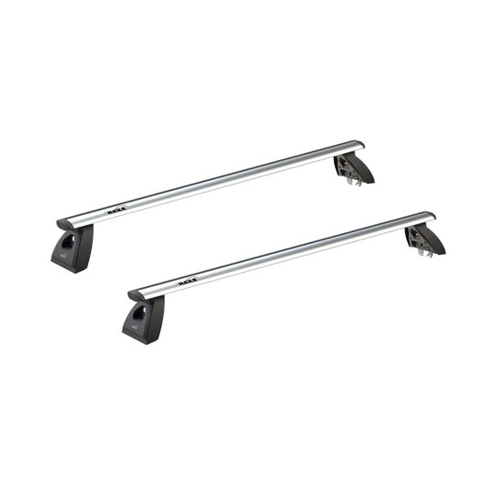 Sistem bare transversale Hakr Wing gri aluminiu pentru OPEL Meriva (II B), 5 usi MPV, an fabricatie 2010 - 2017, Sistem cu prindere in puncte fixe
