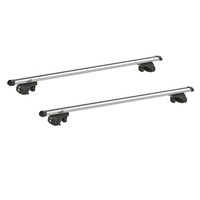 Sistem bare transversale Hakr Aluminiu gri pentru OPEL Vectra (III C), 5 usi Estate, an fabricatie 2002 - 2008, Sistem cu prindere pe bare longitudinale integrate