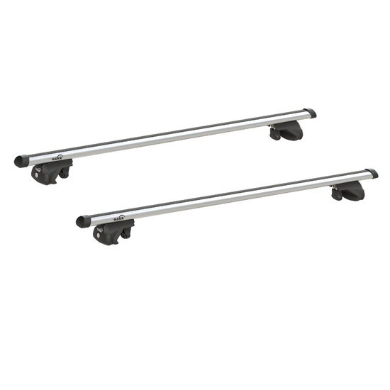 Sistem bare transversale Hakr Aluminiu gri pentru OPEL Zafira (II B), 5 usi MPV, an fabricatie 2005 - 2009, Sistem cu prindere pe bare longitudinale integrate