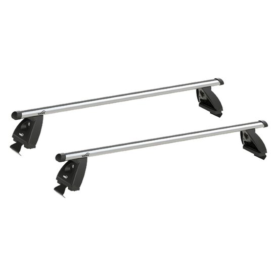 Sistem bare transversale Hakr Aluminiu gri pentru RENAULT Clio (II X65), 4 usi Sedan, an fabricatie 1998 - 2008, Sistem cu prindere pe plafon normal