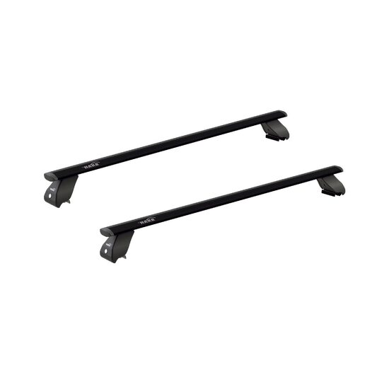 Sistem bare transversale Hakr Wing Black aluminiu pentru SUZUKI Vitara, 5 usi SUV, an fabricatie 2015 - prezent, Sistem cu prindere pe bare longitudinale integrate, picior HK0343
