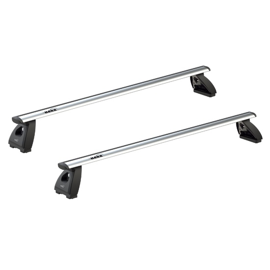 Sistem bare transversale Hakr Wing gri aluminiu pentru VOLKSWAGEN California (T5, T6, T6.1), 4 usi Bus, an fabricatie 2003 - 2015, Sistem cu prindere in profil T