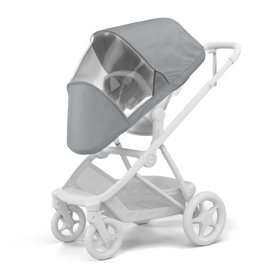 Thule Charm Rain Cover - husa de ploaie pentru caruciorul Thule Charm