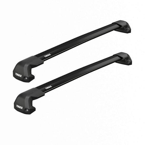 Bare transversale Thule Evo Fixpoint WingBar Edge Black pentru SUBARU XV, 5 usi SUV, model 2012 - 2015, Sistem cu prindere in puncte fixe