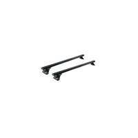 Sistem de 2 bare transversale aluminiu CRUZ 925-091 Alu Cargo Dark AF pentru KIA PV5 Passenger (2025 -> prezent) cu puncte fixe