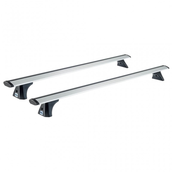 Bare transversale din aluminiu CRUZ Airo T118, 924-773, pentru Suzuki Swift 5d (V - standard roof) (2024 -> prezent) , Sistem cu prindere pe plafon normal