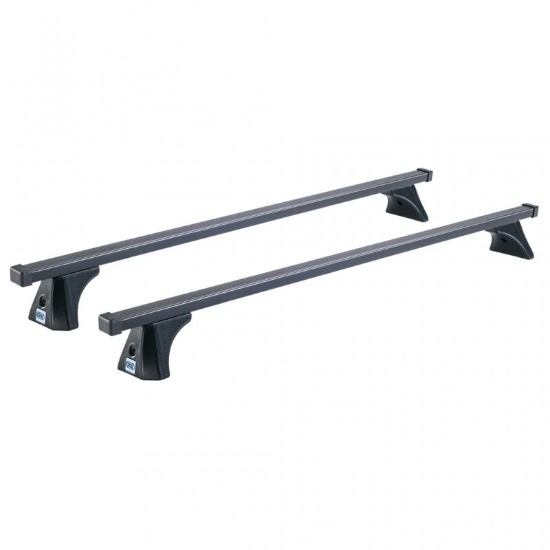Bare transversale din otel CRUZ Oplus ST120, 921-310,  pentru Suzuki Swift 5d (V - standard roof) (2024 -> prezent) , Sistem cu prindere pe plafon normal