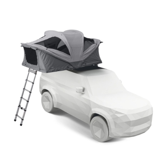 Cort auto cu prindere pe plafon, Thule, Approach 2 M, pentru 2-3 persoane, Ashland Grey