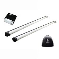 Bare transversale Thule Rapid System Profesional pentru Daewoo LeMans 5 usi Hatchback, model 1992 - 1994, Sistem cu prindere in puncte fixe