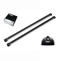 Bare transversale Thule Rapid System Slidebar pentru Opel Corsa 3 usi Hatchback, model 1993 - 2000, Sistem cu prindere in puncte fixe