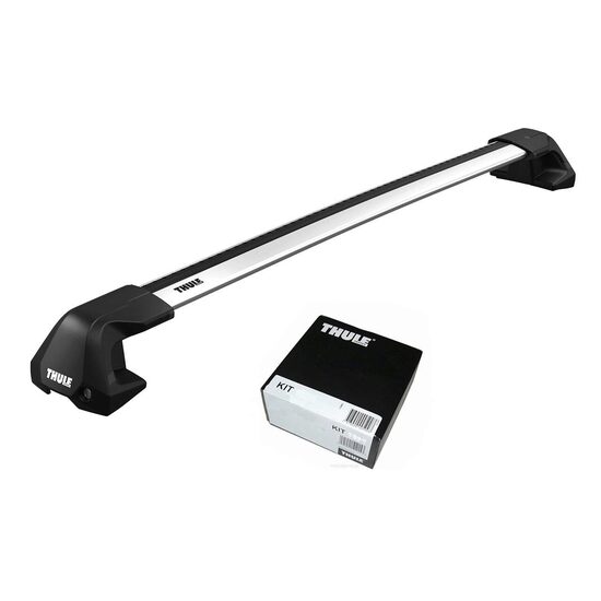 Bare transversale Thule Evo Clamp WingBar Edge pentru Renault Clio Hatchback 5 usi Hatchback, model 2026 - prezent, Sistem cu prindere pe plafon normal
