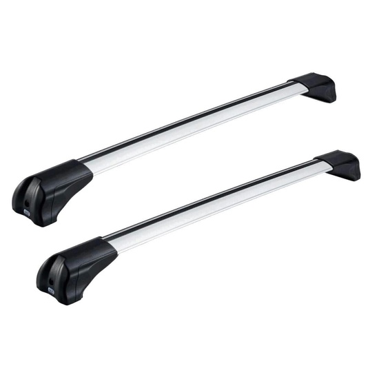 Bare transversale din aluminiu CRUZ Airo Fuse, 925-725/925-723, pentru Chery Tiggo 4 5d (integrated railing) (2025 -> prezent), Sistem cu prindere pe bare longitudinale integrate