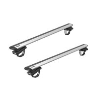 Bare transversale Thule Evo 7108 Raised Rail Wingbar Evo pentru CITROEN C5 Aircross 5 usi SUV, model 2018 - 2025, Sistem cu prindere pe bare longitudinale