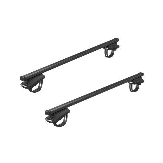 Bare transversale Thule Evo 7108 Raised Rail Squarebar pentru CUPRA Formentor 5 usi SUV, model 2021 - prezent, Sistem cu prindere pe bare longitudinale