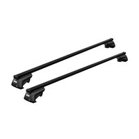 Bare transversale Thule SmartRack XT otel 135 cm pentru FORD Ranger (T6) 4 usi Double Cab, model 2011 - 2022, Sistem cu prindere pe bare longitudinale