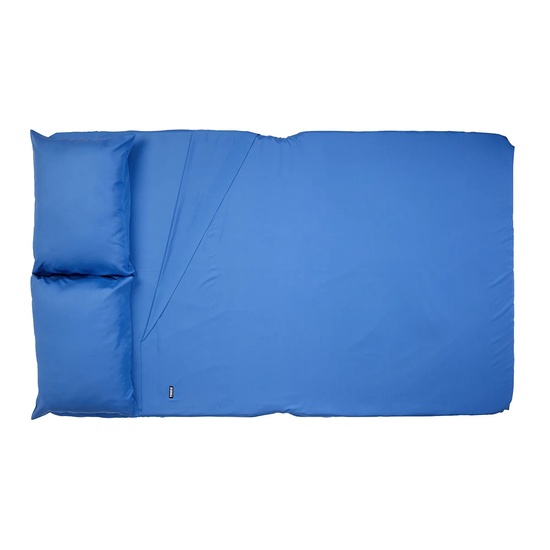 Lenjerie de pat, Thule, pentru saltea de 3 persoane, Albastru