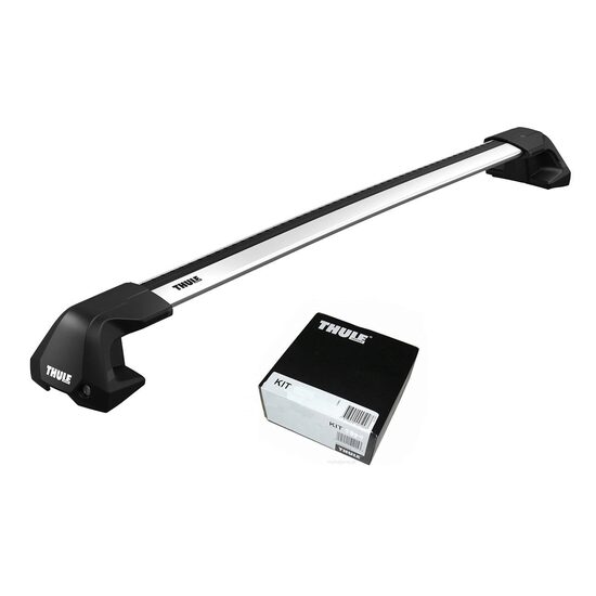 Bare transversale Thule Edge Flush Rail Wingbar Edge pentru VAUXHALL Astra Sports Tourer, 5 usi Estate, model  2016 - 2021, Sistem cu prindere pe bare longitudinale integrate