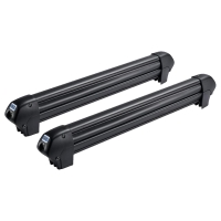Suport 6 perechi schiuri cu prindere pe bare transversale - Cruz Ski Rack Dark 6