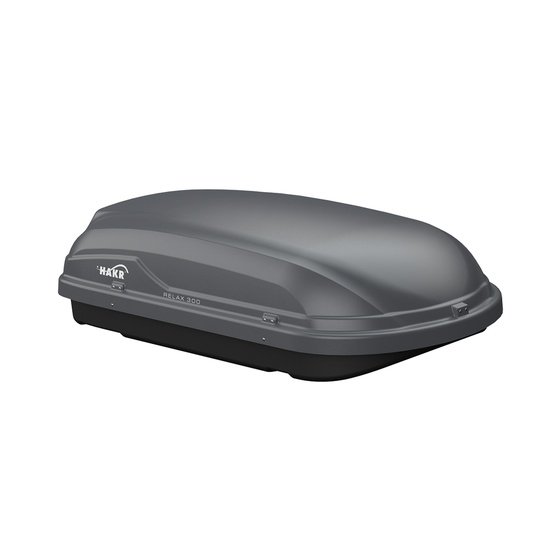 Cutie portbagaj HAKR 0840 Relax 300L Gri