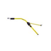 Accesoriu pentru atasarea bicicletei copilului in spatele bicicletei adultului Peruzzo Trail Angel Galben