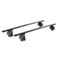 Sistem Bare transversale Green Valley Easy One EVO otel pentru MERCEDES Classe E (W210), 4 usi Sedan, model 1995-2002, Sistem cu prindere pe plafon normal