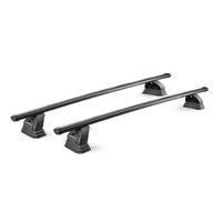 Sistem Bare transversale Green Valley Easy One EVO otel pentru PEUGEOT 4008, 5 usi SUV, model 2012-2017, Sistem cu prindere in puncte fixe