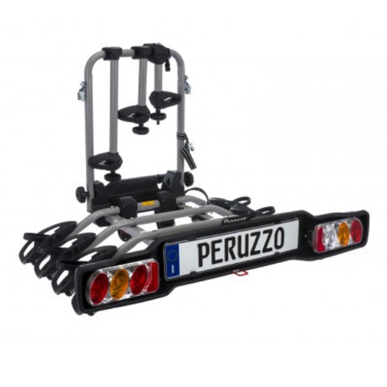 Suport 4 biciclete Peruzzo Parma 706/4 cu prindere pe carligul de remorcare