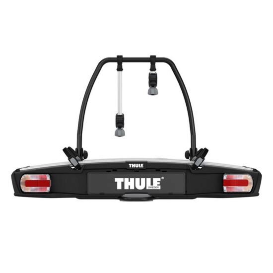 Suport biciclete Thule VeloSpace 918 (mufa conectare 7 pini) cu prindere pe carligul de remorcare - pentru 2 biciclete