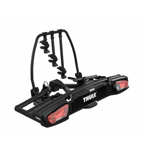 Suport 3 biciclete Thule VeloSpace 939 XT3 cu prindere pe carligul de remorcare (13pini) Negru