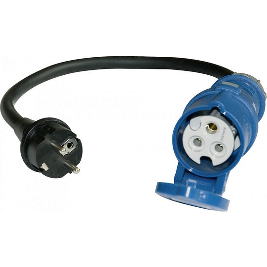 Cuplaj CEE la mufa Schuko