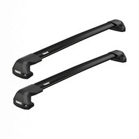 Bare transversale Thule Fixpoint WingBar Edge Black pentru DACIA Dokker 5 usi MPV, model 2012 - prezent, Sistem cu prindere in puncte fixe