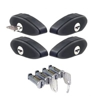 Accesoriu capace antifurt pentru barele Cruz Airo + set de butuci (incuietori cu cheie) 932-047 (4 buc)