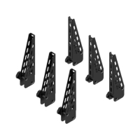 Set de 6 opritori laterale de 18cm pentru grilajele CRUZ Evo Rack
