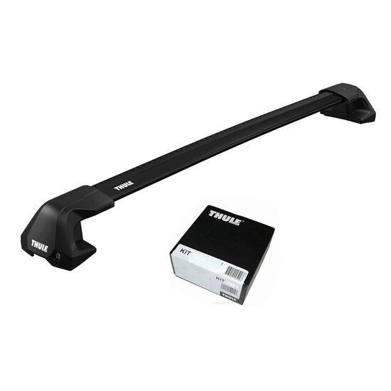 Bare transversale Thule Edge Clamp Wingbar Edge Black pentru PEUGEOT 508 4 usi Sedan, model 2011 - 2018, Sistem cu prindere pe plafon normal