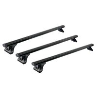 Sistem de 3 bare transversale aluminiu CRUZ 925-095 Alu Cargo Dark AF pentru Citroen Berlingo M (III) (2018-->) cu puncte fixe