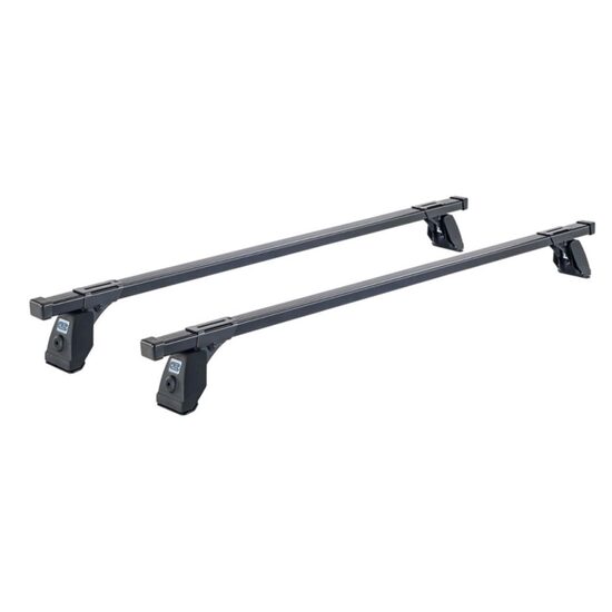Sistem de 2 bare transversale otel CRUZ Cargo Spro, 922-001, pentru Renault Kangoo Grand Volume (I) (1998-->2008) cu puncte fixe