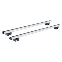 Sistem de 2 bare transversale aluminiu CRUZ 924-066 Oplus Alu R148 pentru Ford Custom Transit Trail (railing) (2020-->) cu bare longitudinale