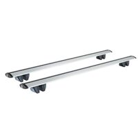 Sistem de 2 bare transversale aluminiu CRUZ 924-795 Airo R138 pentru Volkswagen Caddy (IV - railing) (2015-->2020) cu bare longitudinale