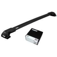 Bare transversale Thule Evo Flush Rail Wingbar Edge Black pentru VOLVO V90  5 usi Estate, model 2016 - prezent , Sistem cu prindere pe bare longitudinale