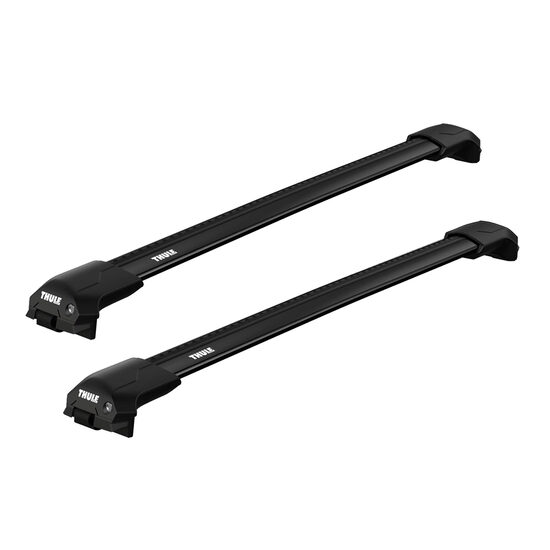 Bare transversale Thule Edge Raised Rail Wingbar Edge Black pentru KIA Sorento 5 usi SUV, model 2010 - 2015, Sistem cu prindere pe bare longitudinale