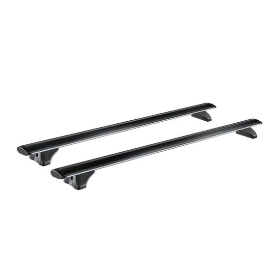 Sistem de 2 bare transversale aluminiu CRUZ 925-711 Airo FIX Dark 108 pentru Skoda Octavia Combi (IV/NX) 5d Estate (2020-->prezent) cu bare longitudinale integrate