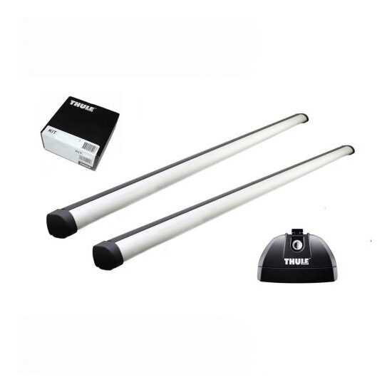 Bare transversale Thule Rapid System Profesional pentru FIAT Doblo, 5 usi Van, model 2010 - 2022, Sistem cu prindere in puncte fixe