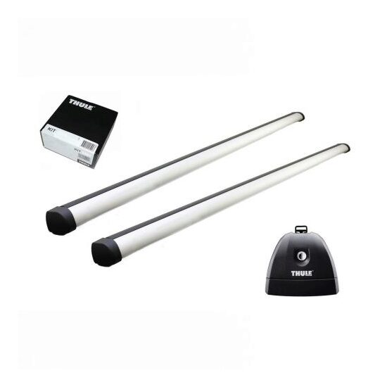 Bare transversale Thule Profesional pentru RENAULT Modus, 5 usi Hatchback, model 2004 - 2012, Sistem cu prindere in puncte fixe