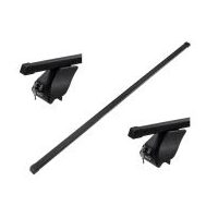 Bare transversale Hakr Otel pentru BMW X1 (E84), 5 usi SUV, model 2010-2015, Sistem cu prindere pe bare longitudinale integrate