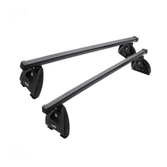 Bare transversale Hakr Otel pentru FIAT Punto, 5 usi Hatchback, model 1999-2002, 2003-2011, Sistem cu prindere in puncte fixe