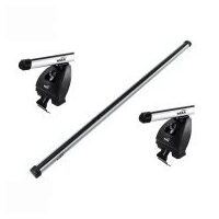 Bare transversale Hakr Aluminiu pentru MAZDA 3, 5 usi Hatchback, model 2004-2008, 2009-2013, Sistem cu prindere in puncte fixe