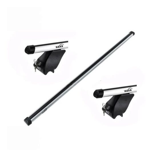 Bare transversale Hakr Aluminiu pentru AUDI A3 Sportback, 5 usi Hatchback, model 2013 - 2020, Sistem cu prindere pe bare longitudinale integrate