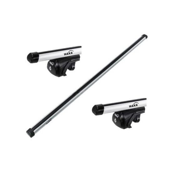 Bare transversale Hakr Aluminiu pentru SUBARU Tribeca 5 usi SUV, model 2008 - prezent, Sistem cu prindere pe bare longitudinale