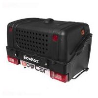 Cutie portbagaj pe carligul de remorcare Towbox V1 DOG Negru