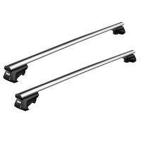 Bare transversale Thule SmartRack XT aluminiu 118 cm pentru MG GS 5 usi SUV, model 2018 - prezent, Sistem cu prindere pe bare longitudinale